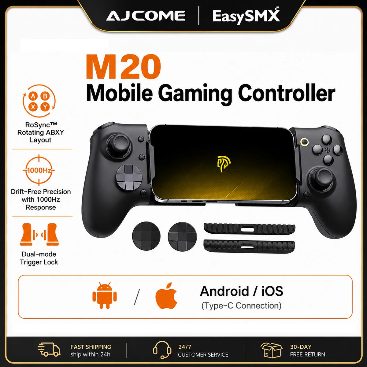 EasySMX M20 Mobile Gaming Controller