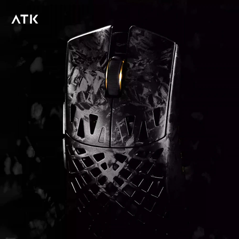 ATK BlazingSky Ghost Extreme Plus Ultimate Plus Mouse Composite Carbon Fibre Paw3950ultra/3395Master Sensor E-sports Game Mice