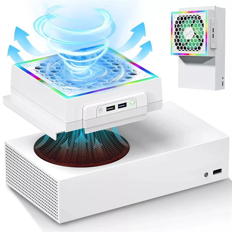 LED Console Cooling Fan