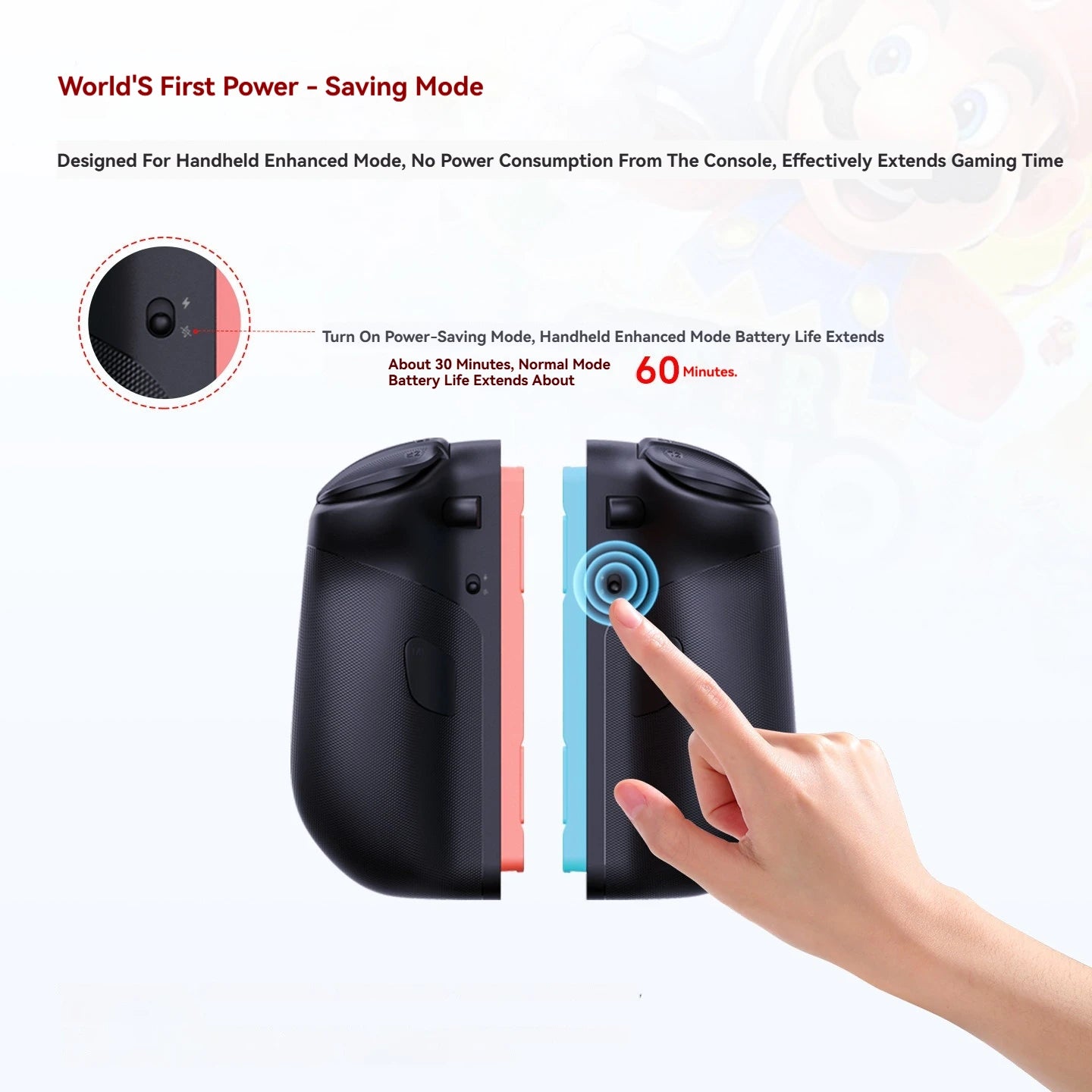 MOBAPAD M12HD Switch 2 Joy Con Controller TMR Air Joystick No Drift HD Rumble Wireless Gamepad For Nintendo Switch NS2 With NFC