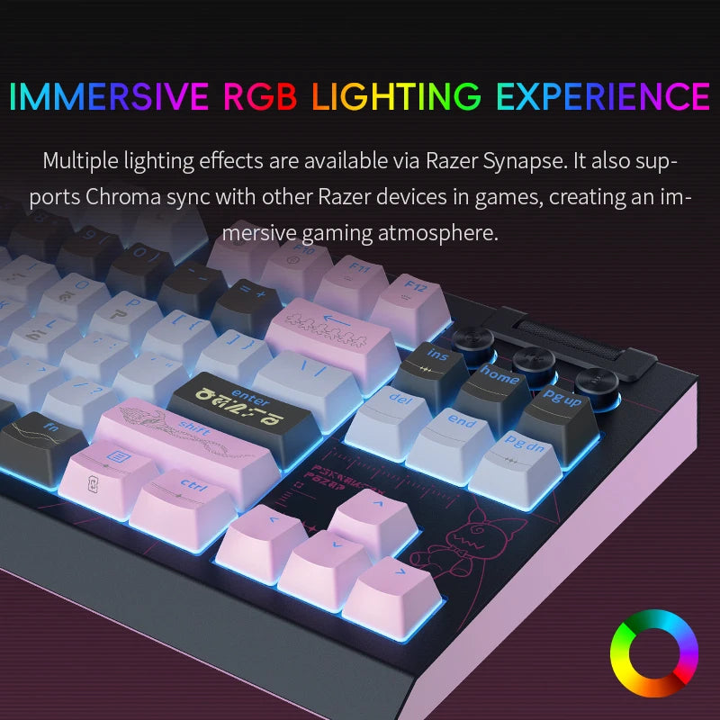 Razer BlackWidow V4 Tenkeyless Keyboard For E-sports Razer x Wuthering Waves Denia Edition