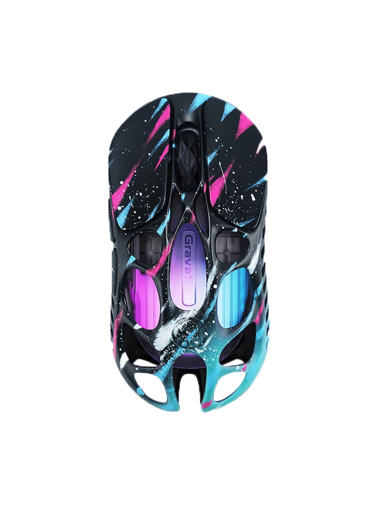 NEW GravaStar Mercury X Pro Wireless Gaming Mouse, Come with 8K Dongle – 32,000 DPI PAW 3950 Sensor, 8,000Hz Polling Rate