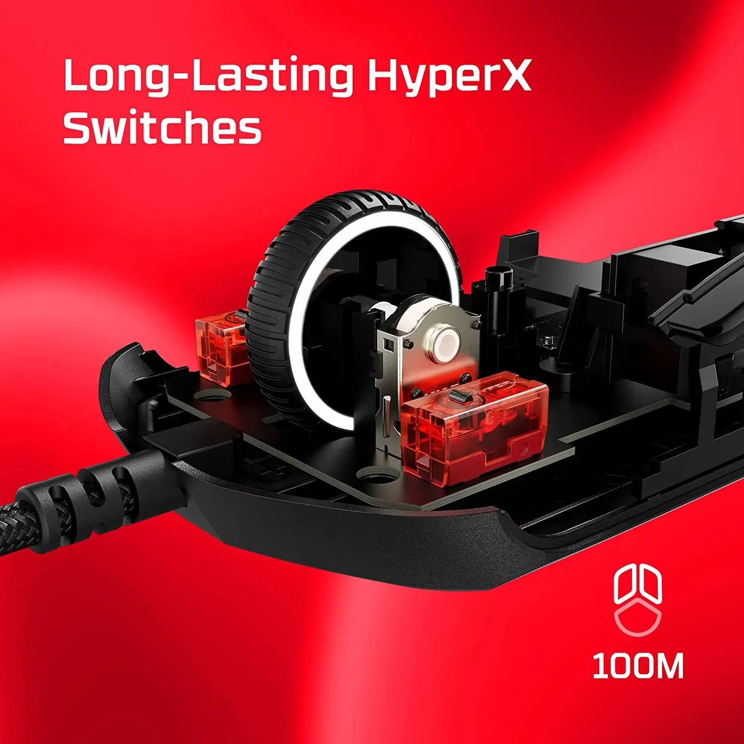 New HyperX Pulsefire Haste 2 RGB Wired and Wireless Gaming Mouse 8000MHz Optical Wired Up to 26000 DPI 5-8 Programmable Buttons